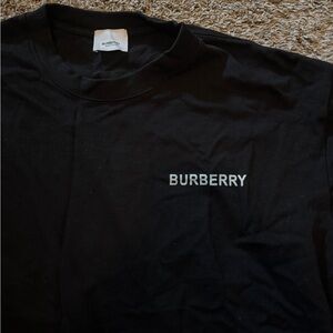 Burberry Black Short Sleeve Tee